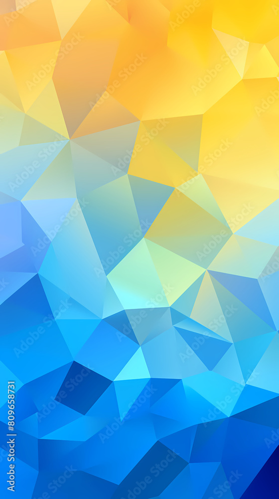 Geometric shapes abstract illustration