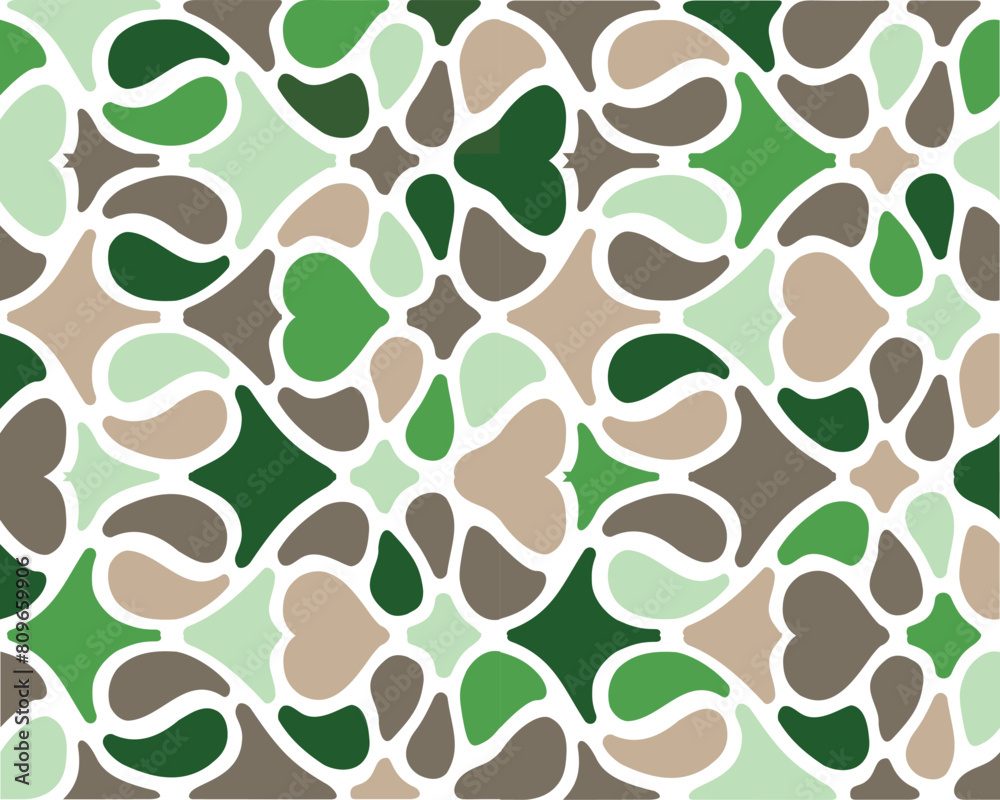 seamless background with green leaves seamless background with green leaves