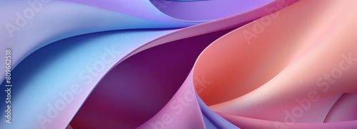 Abstract background wave lines colorful shades gradient. Generative AI