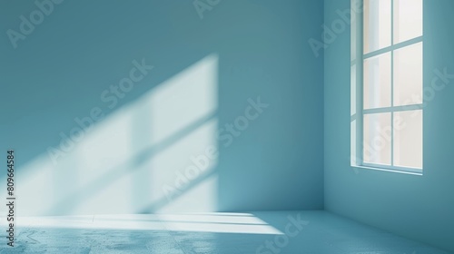Light Blue Background for Product Presentation Generative AI © Alexander