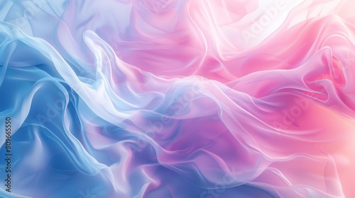 Soft Pastel Color Abstract Background Generative AI