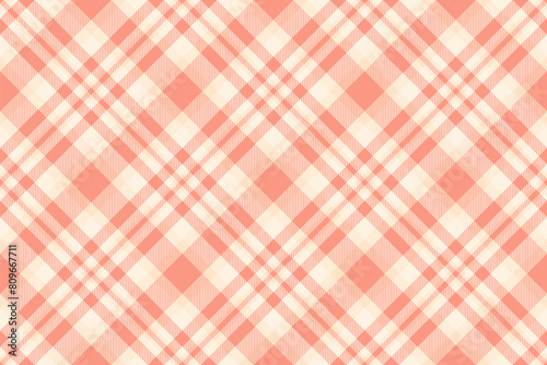 Fabric tartan texture of background plaid pattern with a textile check vector seamless.