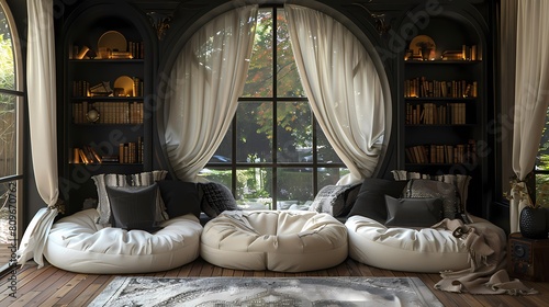 living room interior with fireplace