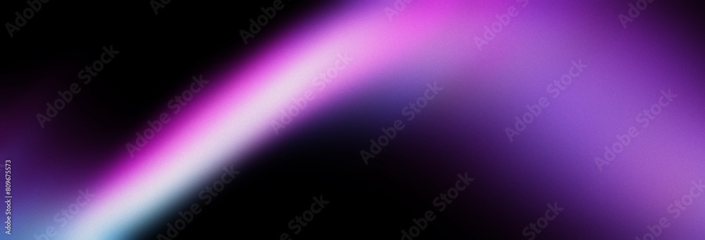 Dark blue purple glowing grainy gradient background black noise texture poster header banner design.Modern horizontal design for mobile app. Dark blue purple glowing grainy gradient background black noise texture poster header banner design.Modern horizontal design for mobile app.