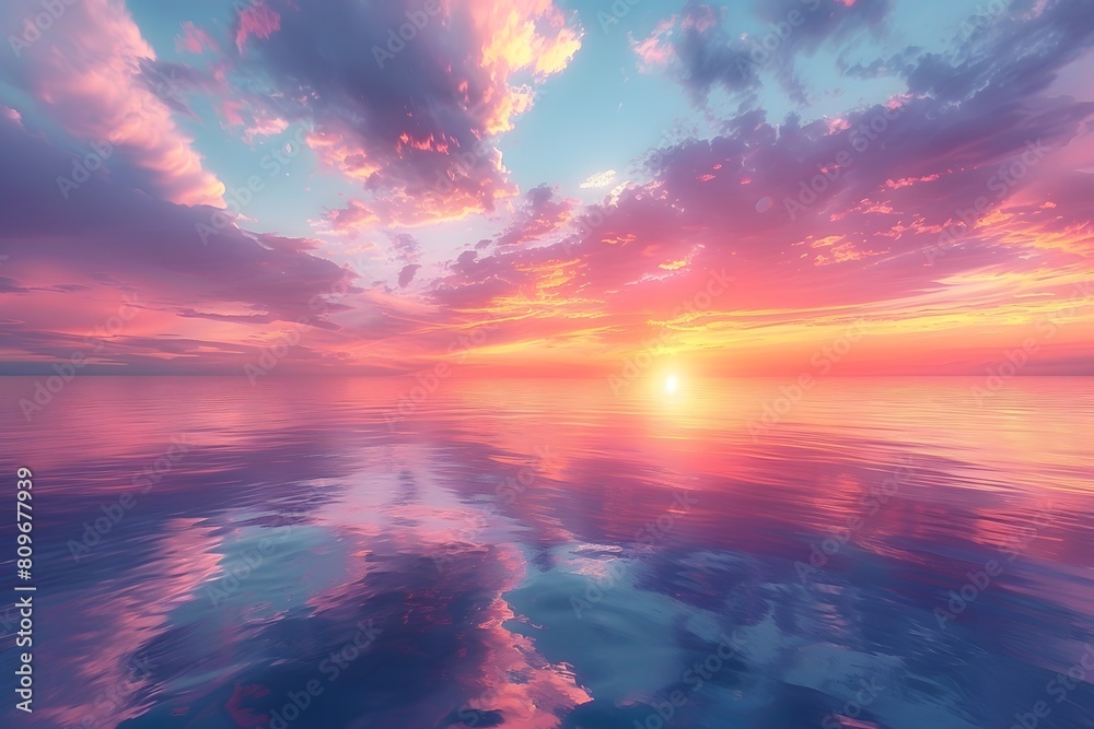 A close up of a sunset over a body of water A close up of a sunset over a body of water