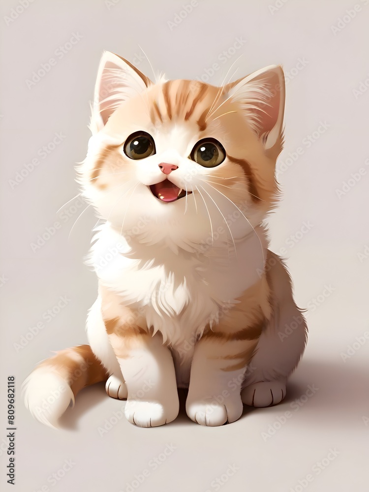 Tabby Cat Ginger Cat Animal Illustration Art Tabby Cat Ginger Cat Animal Illustration Art