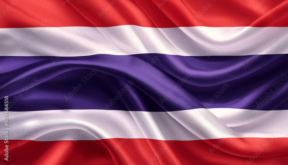 Naklejka premium waving flag