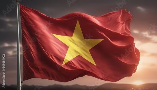 flag waving