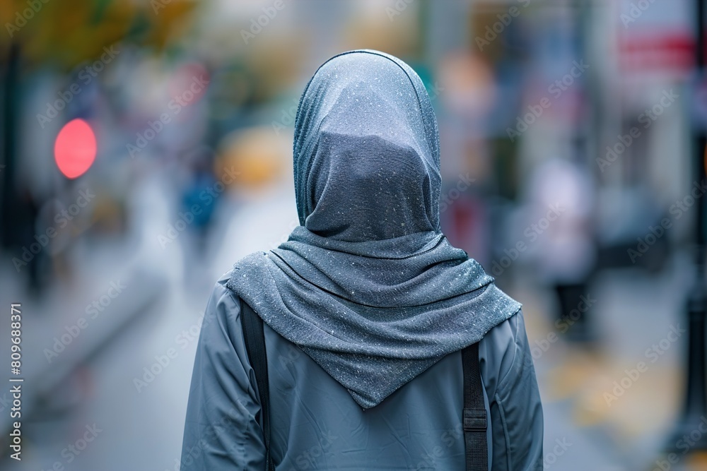 Person Hoodie Walking Down Street Person Hoodie Walking Down Street
