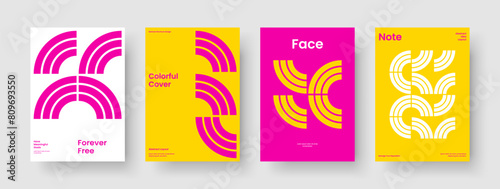 Geometric Book Cover Layout. Modern Flyer Design. Abstract Business Presentation Template. Banner. Report. Poster. Background. Brochure. Advertising. Catalog. Portfolio. Brand Identity. Newsletter © kitka