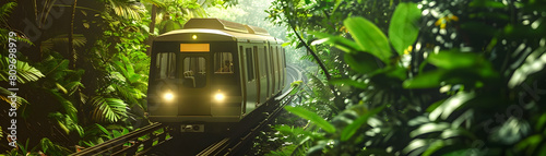 The compact subway train na...