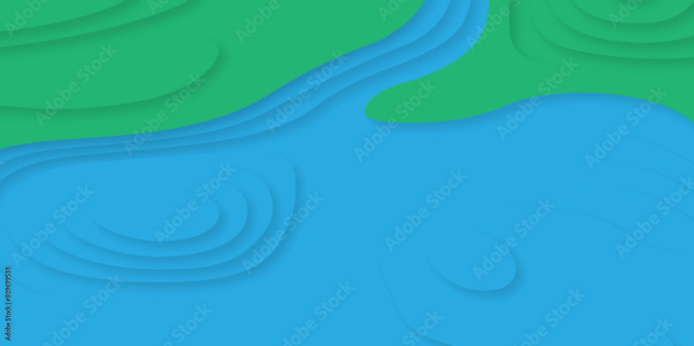 Abstract wavy line paper cut background. Topographic canyon geometric map relief texture with curved layers and shadow. Abstract realistic papercut Abstract wavy line paper cut background. Topographic canyon geometric map relief texture with curved layers and shadow. Abstract realistic papercut
