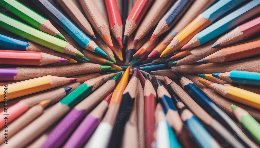 Colored pencils placed symmetrically next to each other, isolated white background
Colored pencils placed symmetrically next to each other, isolated white background