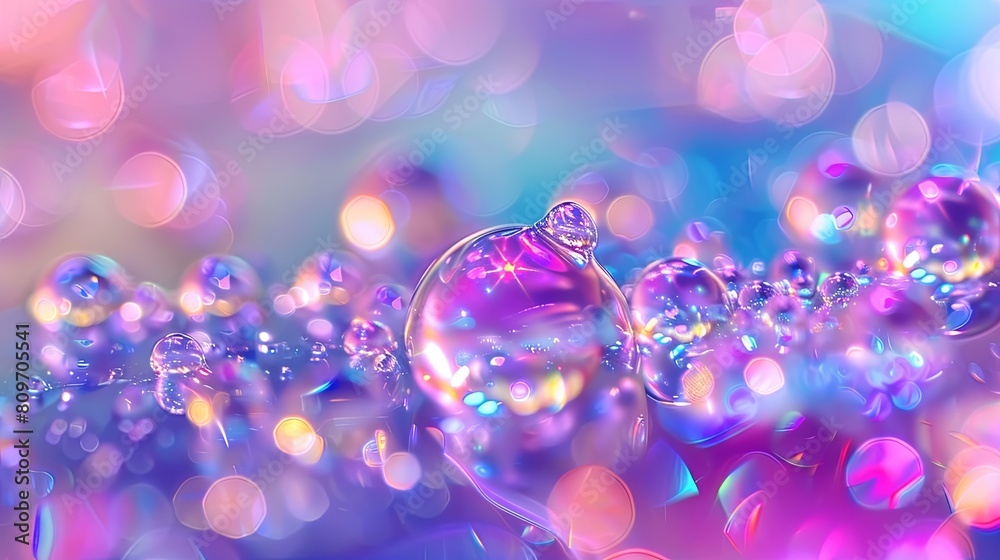 Abstract colorful background: pink, purple, blue, teal shiny gradient surface with space for design. Multicolor web banner or panoramic website header.
