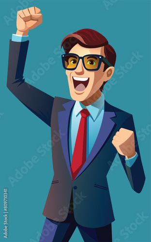 people cheering and raising their hands