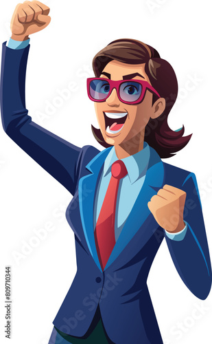people cheering and raising their hands
