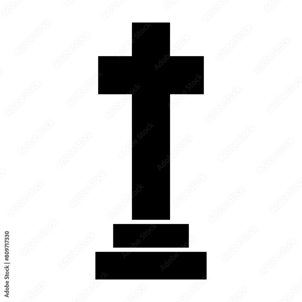 Gravestone icon vector. Grave illustration sign. Tombstone symbol. Rip logo. Gravestone icon vector. Grave illustration sign. Tombstone symbol. Rip logo.