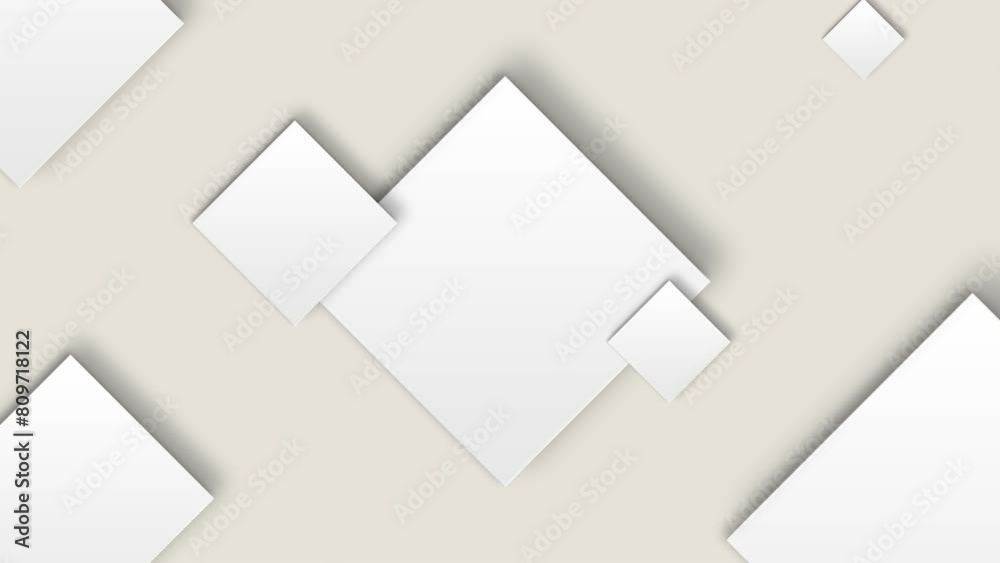 Looping Gray Abstract Square Background Looping Gray Abstract Square Background