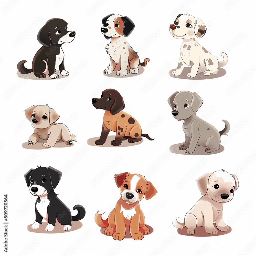 set of dogs set of dogs