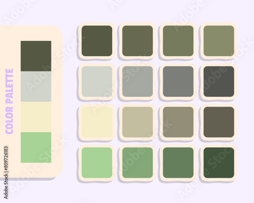 darkolivegreen lightgray blanchedalmond darkseagreen  color theory, design and edit idea, rgb color 
