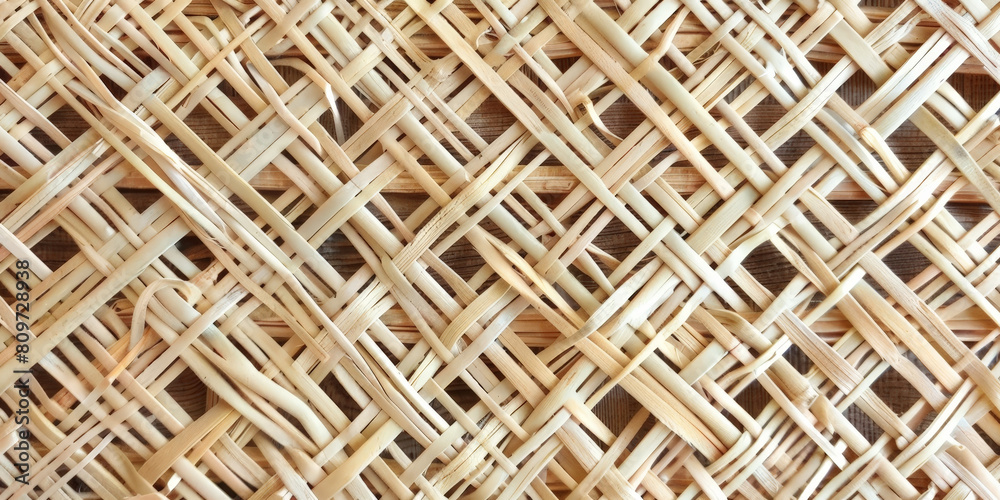A bamboo weaving pattern, bamboo texture, Rattan Texture A bamboo weaving pattern, bamboo texture, Rattan Texture