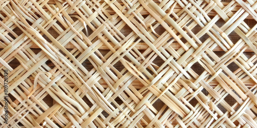 A bamboo weaving pattern  bamboo texture  Rattan Texture