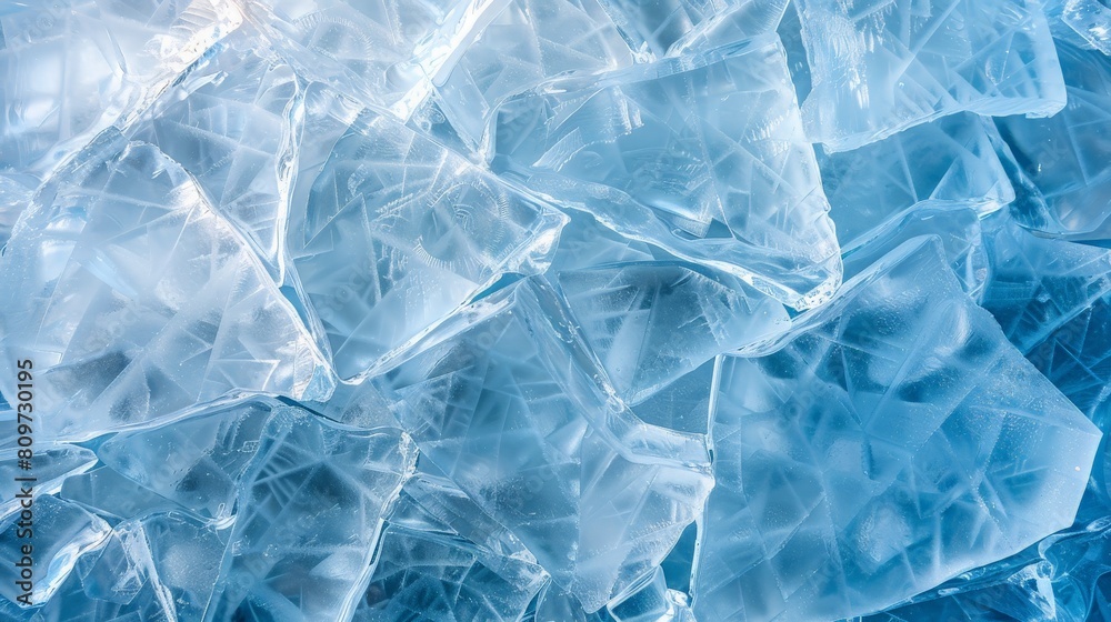 ice texture cracks baikal, abstract background winter ice transparent blue