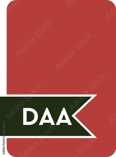 DAA File format icon  Old Brick fill v2