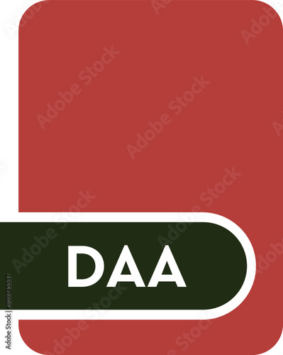 DAA File format icon  Old Brick fill v1