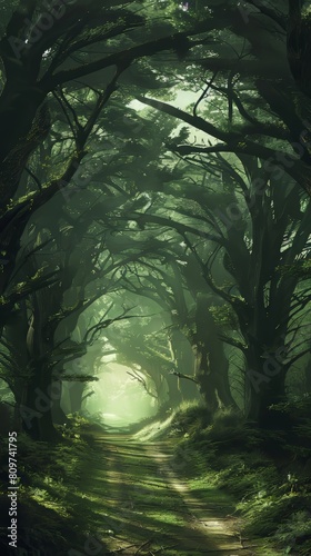 Towering yew forests rumored to be haunted
