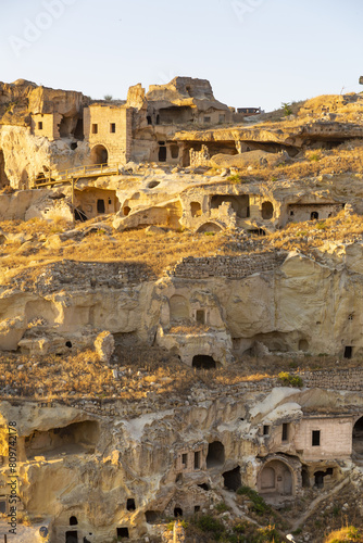 Beautiful landscape glimpse of Cavusin in Cappadocia