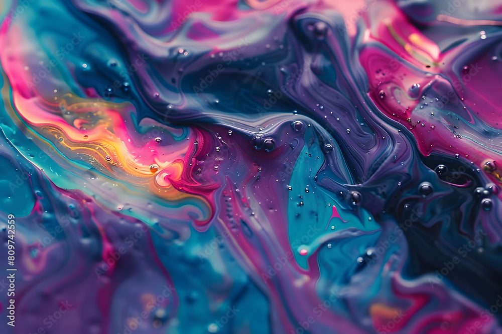 Naklejka premium abstract paint background. Generated with IA.