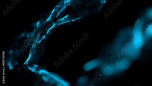 frozen atom abstract photo