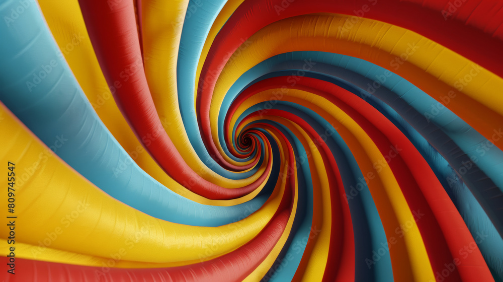A colorful tunnel draws the eye inward, creating a captivating spiral journey. A colorful tunnel draws the eye inward, creating a captivating spiral journey.
