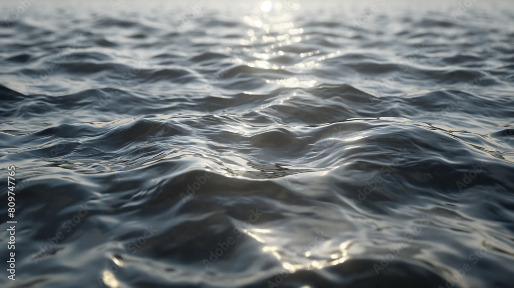 Naklejka premium waves on the sea