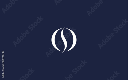 letter os or so logo icon design vector design template inspiration photo