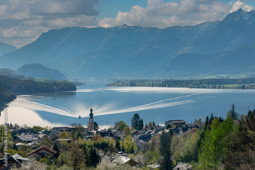 lake in the mountains