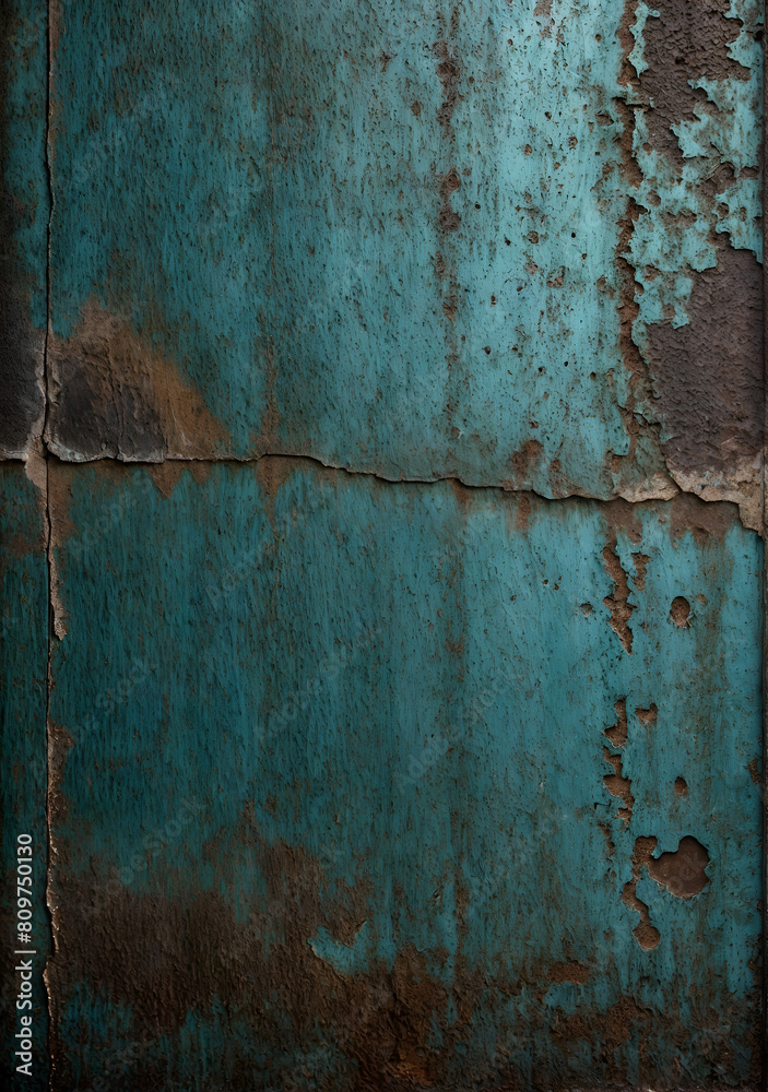 Grunge metal background texture. Industrial rusty metal background with patina.