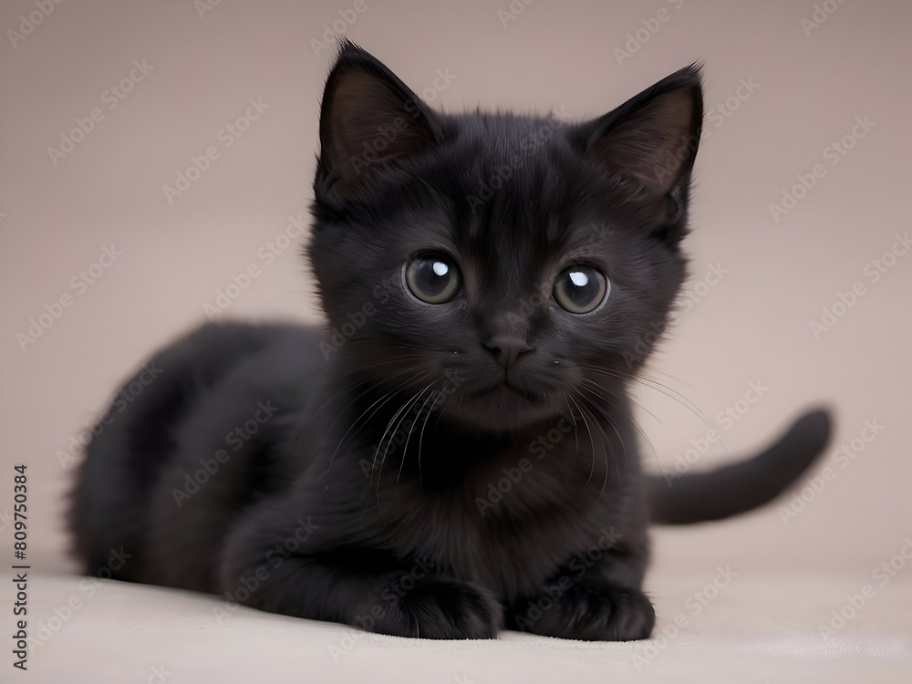Black Cat Animal Realistic Photo Illustration Art Black Cat Animal Realistic Photo Illustration Art