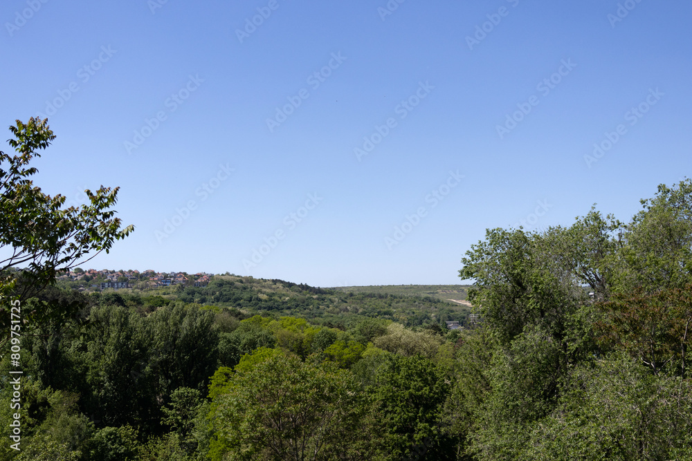Spring landscape of Moldova