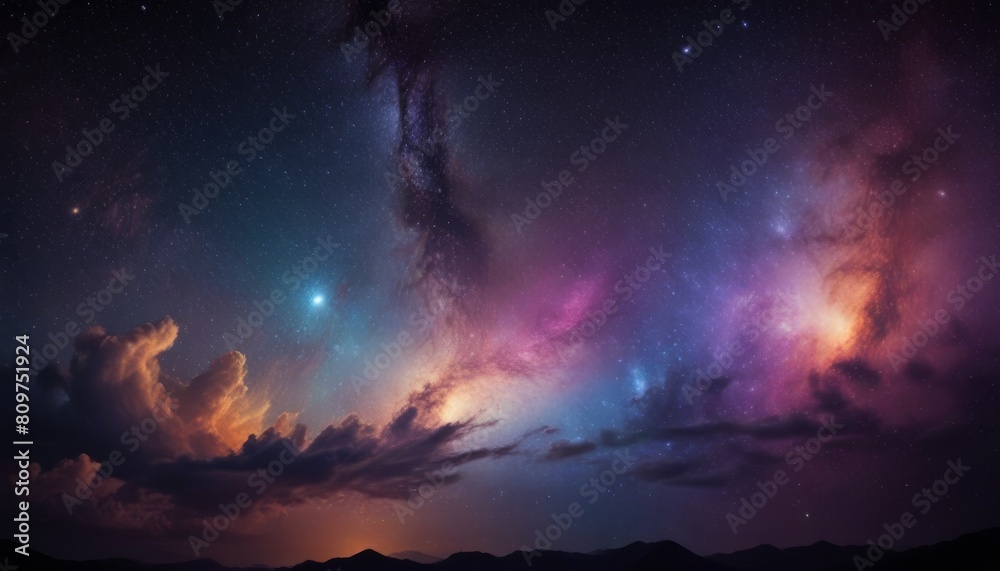 Beautiful space background Beautiful space background