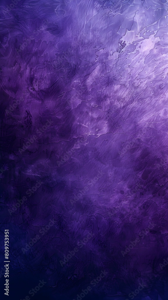 Web banner header backdrop design with an indigo purple background that has a blurred gradient colour and noise texture effect.