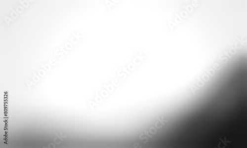 Abstract blurred background image of black, gray, white colors gradient used as an illustration. Designing posters or advertisements.
