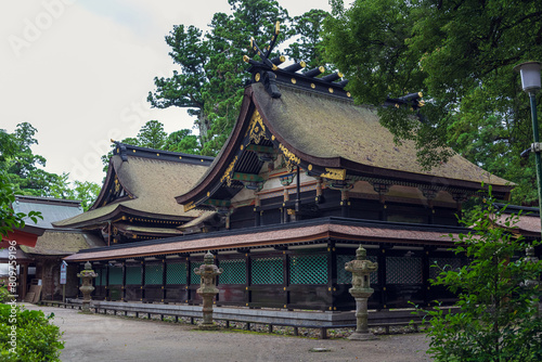 千葉 香取神宮 本殿と拝殿