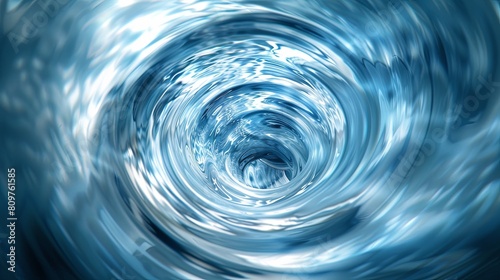 Abstract Swirling Water Vortex Mesmerizing Dynamic Background