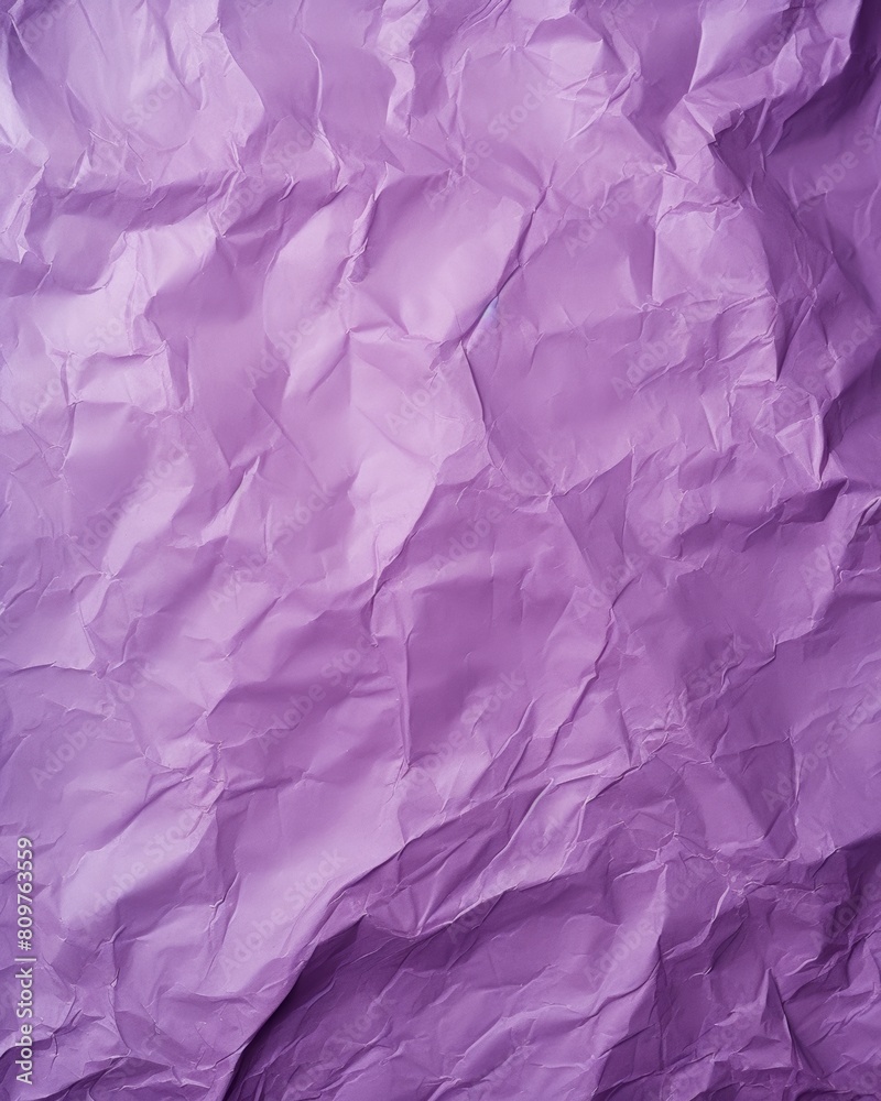 A close up of a crumpled purple paper texture. ,background