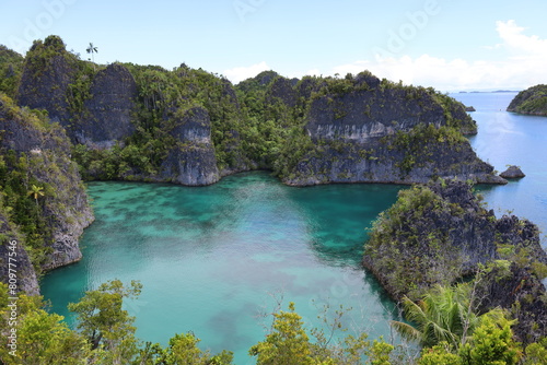 Star Lagoon located in Raja Ampat Archipelago, West Papua
