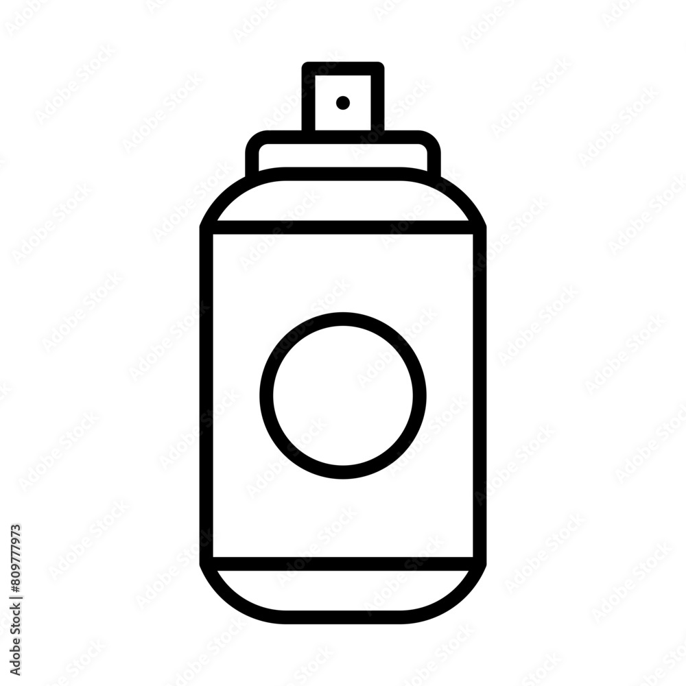 Spray paint line icon Spray paint line icon