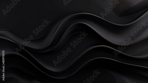 Wallpaper Mural black wavy background. Luxury abstract background Torontodigital.ca