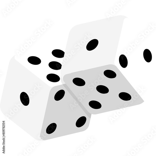 Pair of Dice to Gamble Icon